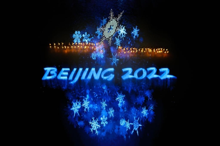 2月20日晚，北京第二十四屆冬季奧林匹克運動會閉幕式在國家體育場舉行🤸🏽‍♂️🧑🏿‍🎨。新華社記者徐子鑒攝