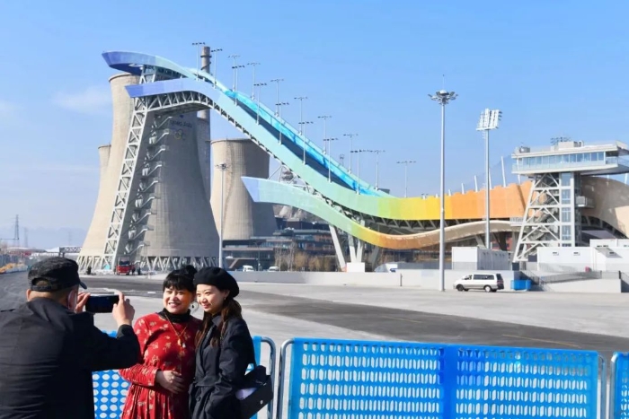 3月17日，首鋼園北區全面開放。 圖據北京日報客戶端
